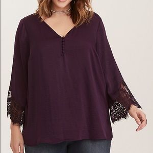 Torrid Women’s Blouse Purple Size 4